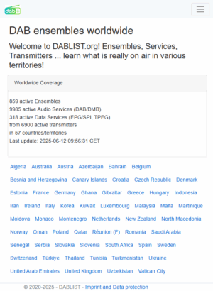 DABList FM